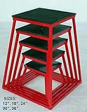 Plyometric Box 12,18,24,30,36,42 Red