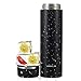 URBANE O2 Insulated Water Bottle,Leakproof 18/8 Stainless Steel Insulated Mug Keep Coffee Hot or Cold for hours，17 Ounce(Black A)