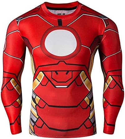 Buy 2 Get the 3rd free Men's Compression Shirt Long Sleeve Sports Fitness Running Base Layer Shirt