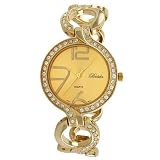 Breda Womens 1609_gold Sadie Rhinestone Gold M