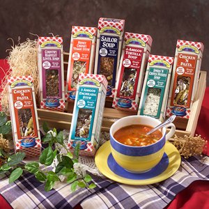 7 Soup Sampler Gourmet Gift Set by Leonard Mountain