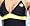 Maru Daisy Tankini - Black & Lemon, 12