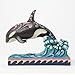 Enesco Jim Shore Heartwood Creek Double Whales Jumping Figurine, 5