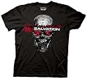 Terminator Salvation Red Eyes Action Movie Adult Black T-Shirt Tee Shirt