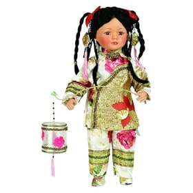 XIAO-MAY 24in Porcelain Oriental Doll by Duck House Dolls