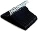 Popular Design Products 50 pc Premium Quality Black Velvet Hangers - Space Saving Thin Profile, Non-Slip Padded with Notched Shoulders for Dresses and Blouses - Strong Enough for Coats and Pants.