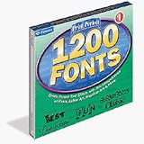 Cosmi CDRS568 Print Perfect 1200 Fonts