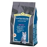 J Wellbeloved Cat Fish & Rice Senior Light Cat Food 2kg