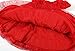Wennikids Baby-Girls Red Rose Flower Christening Birthday Party Dress 6-9M