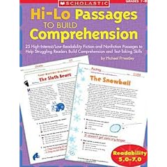 Hi/Lo Passages to Build Reading Comprehension: 25 High-Interest/Low Readability Fiction and Nonfiction Passages to Help Struggling Readers Build Compr