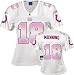 Peyton Manning White Reebok Vibrant Fashion Indianapolis Colts Women's Jersey
