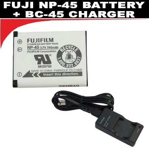 Fujifilm NP-45 Lithium Ion Rechargeable Battery for Fuji Z & J Series Digital Cameras