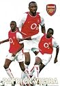 Posters: Soccer Poster - Patrick Vieira, Arsenal (36 x 24 inches)