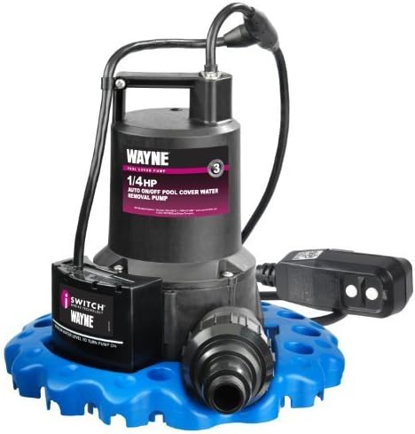WAYNE WAPC250G Automatic ON/OFF Water Removal Pool Cover Pump With GFCI Protected Plug by Wayne Pumps