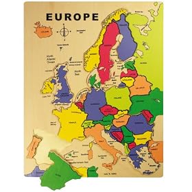 Educational Europe or European puzzle [Toy]