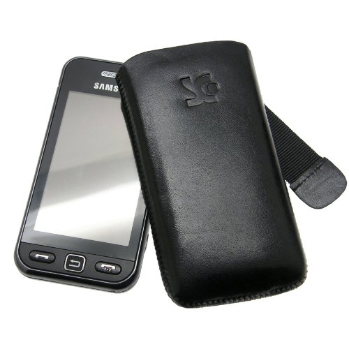 Original Suncase Leder Etui Tasche speziell fuer Samsung GT S5230 Star / S-5230 / Lasche m Preisvergleich