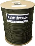 Olive Drab Parachute Cord 550lb Nylon USA Paracord Spool 1000