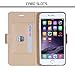 iPhone 6S Case , FYY [Top-Notch Series] Premium PU Leather Wallet Case All-Powerful Cover for iPhone 6S Stripe-3