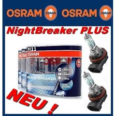 H11 OSRAM NIGHTBREAKER NIGHT BREAKER PLUS+90% LICHT.2er SET !
