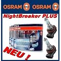 H11 OSRAM NIGHTBREAKER NIGHT BREAKER PLUS+90% LICHT.2er SET !