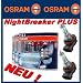 H11 OSRAM NIGHTBREAKER NIGHT BREAKER PLUS+90% LICHT.2er SET !