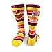 Gone For a Run Run Now Gobble Later (Yellow/Orange/Brown) Printed Mid Calf Socks | Running Socks Multiple Sizes
