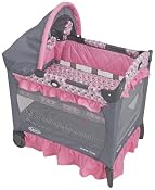 Graco Travel Lite Crib with Bassinet, Ally