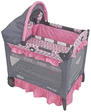 Graco Travel Lite Crib with Bassinet, Ally Graco Travel Lite Crib with Bassinet, Ally