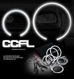 99 00 01 02 03-04 VW GOLF IV MK4 GL/GLS CCFL HEADLIGHT ANGEL EYES HALO RING