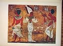 Painting Egypt Tomb Tuntankhamen King Ai Osiris Africa