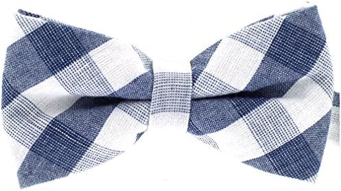 Tok Tok Designs® Handmade Boys Bow Ties - BK304 (Denim)
