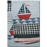 Sailing Adventure Blue Twin Quilt