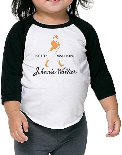 Johnnie Walker Keep Walking Designed Baby Raglan T Shirt
