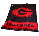 Georgia Bulldogs Woven Golf Towel