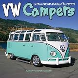 VW Campers 2009 Wall Calendar 12 X 12