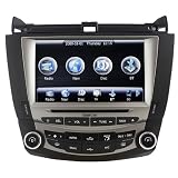 Koolertron For 7th 2003-07 Honda Accord 8" Digital HD Touchscreen DVD GPS Navigation System with iPod BT Control