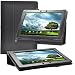 Poetic Slimbook Leather Case for the Asus Transformer TF300 Black with Build In Stand (3 Year Manufacturer Warranty From Poetic)(Has Open Slot for Charger Port)(Business Card Holder is Plus)