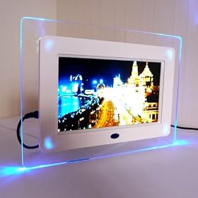 Digizo 7" Digital Photo Picture Frame LED LIT - With Remote 7 inch NOT 10" 10 inch 15" 15 inch