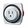 Stanley 31192 TimeIt Heavy Duty Indoor Grounded Timer, White