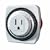 Stanley 31192 TimeIt Heavy Duty Indoor Grounded Timer, White