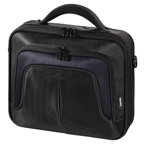 Hama Notebooktasche Dallas, bis 31 cm (12,1 Zoll) schwarz/blau Preisvergleich