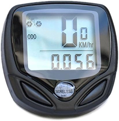 Wireless LCD Bike Cateye Bicycle Cycle Computer Odometer Speedometer Waterproof Stopwatch Ant Sensor