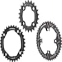 Race Face 44t Turbine Ring, 104 BCD, Black