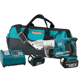Makita BJS130 18-Volt LXT Lithium-Ion 18 Gauge Straight Shear Kit
