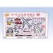 Air Canada 30 Piece Playset New Colors
