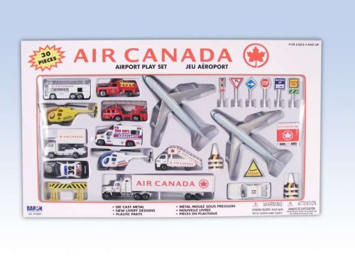 Air Canada 30 Piece Playset New Colors