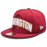 NFL Unisex Child Washington Redskins Draft 5950 Cap (Red, 6 1/2)