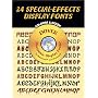24 Special-Effects Display Fonts CD-ROM and Book (Dover Electronic Display Fonts)