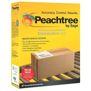 Peachtree Premium Accounting for Distribution 2009 Multi-User Value Pack by Sage Software