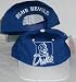 Duke Blue Devils Two Tone Blue / White Adjustable Plastic Snap Strap Back Hat / Cap